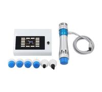 YOIUTRGDK Terapia de Ondas de Choque extracorpóreas con 1 Mango y 7 sondas, Intensidad Ajustable de 10 a 300 MJ y frecuencia de 1 a 18 Hz, penetración en la Piel de 8 cm, no invasiva, for Caballos.