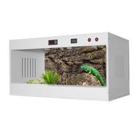 YOIUTRGDK Terrario for Reptiles Alto y Ancho Tanque de hábitat for Reptiles Lagarto Gecko Tortuga Pitón Hábitat for Lagarto Serpiente Dragón Barbudo Tortuga Camaleón