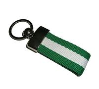 YOJAN PIEL | Llavero con la Bandera de Andalucía | Para Mantener las Llaves juntas | Llavero colgante de Metal y Cuero Resistente y Duradero | Gran Acabado y Calidad | Hecho Artesanalmente