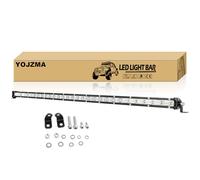 YOJZMA 1 barra LED delgada de 32 pulgadas, 150W 15000LM luz combo spot+flood/niebla Hilera única para off-road/trabajo, IP67 impermeable para camiones 4x4, barcos, SUV, ATV, UTV