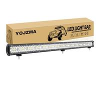 YOJZMA 42 Pulgadas 900W Recta LED Barra de luz, 90000LM 12V Luz de Trabajo | Triple Hilera, Spot Flood Combo, Blanco 6000K, Impermeable IP67, para 4x4, Todoterreno, camión, Pickup, Coche