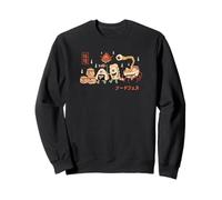 Yokai Food Fest | Arte de Monstruos de Sushi japonés Sudadera