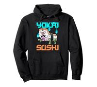 Yokai Sushi Monster Kawaii Creepy Cute Food Anime Diseño Sudadera con Capucha