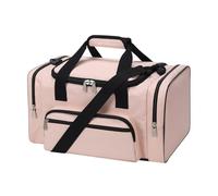 YoKelly Bolsa de lona pequeña de 17 pulgadas, Rosado, Carry On 17 inch, Bolsa de gimnasio pequeña para mujer