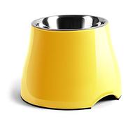 yoken Cuencos elevados para Perros, [prevención de Enfermedades de la Columna Vertebral] [superantideslizante] Cuenco para Perros con Cuenco de Acero Inoxidable, Alta Capacidad, Cuencos elevados