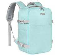 YOKGO Mochila Viaje Cabina Avion 40x20x25 20L para Ryanair, Mochila Ordenador Portatil Laptop 14” Equipaje de Mano Bajo el Asiento,Maleta de Cabina Vuelo,Bolsa de Vacaciones Negocios Escuela Cereste
