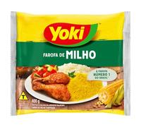 YOKI Harina de maíz especiada Farofa Pronta de Milho 400 g