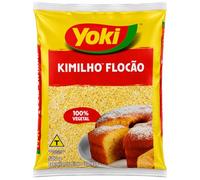YOKI KIMILHO FLOCAO Farinha de Milho Flocada 500 Gramos