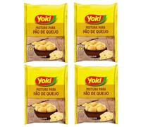 Yoki YOKI Rollos de queso brasileño Pao de Queijo Pack de 4