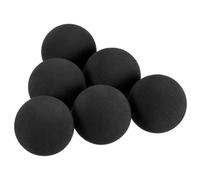 YOKIVE 10 Pcs Pelotas De Golf De Espuma Pelotas De Esponja EVA Negro 42-mm | Deportivas, Para Practicar Swing Y Vuelo En Entrenamiento De Golf En Interiores