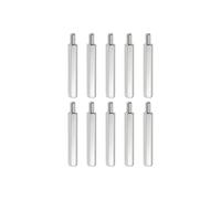 YOKIVE 10 Uds M3 Separadores Tornillos, Níquel Plateado Hexagonal PCB Separadores, Mantener Altura Consistente, Excelente para Placa Base (Tono Plateado, 30mm + 6mm)