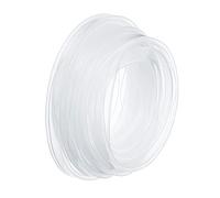 YOKIVE 2 uds Funda Tubo Silicona, Cubierta Impermeable Y Antipolvo para Tira Tubo Led Caucho, Ideal para Oficina Y Hogar (Transparente, para Tira 10mm Ancho, 5m Longitud)