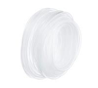 YOKIVE 2 Uds Silicona Tubo Manga, Goma LED Tubo Tira Impermeable Cubierta a Prueba Polvo, Excelente para Oficina, Casa (Transparente, para Tira 8mm ancho, 5m Longitud)