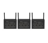 YOKIVE 3uds Techo Ventilador Condensador CBB61 2uF 250V AC 2 Cables 50/60Hz