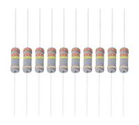 YOKIVE 50uds Carbono Película Resistores, 2W 330K Ohm 5% Tolerancias Resistor, Bueno para Bricolaje Electrónicos Proyectos (4 Colores Banda, 0.58x0.19 Pulgadas)