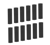 YOKIVE 50uds M3 Espaciadores, Latón Hexagonal PCB Separadores Tuercas, Mantener Altura Consistente, Excelente para Base Placa, Circuito Placa, Electrónica (Negro, 20mm)