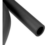 YOKIVE Espuma Tubería, Goma Aislamiento Tubo Cubierta| Mango Agarre Protección, Bueno para Gimnasio Equipo Cobre Tubería (Negro, 25mm ID 35mm OD 2m)