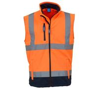 Yoko Chaleco Contraste de Softshell para Adultos Unisex (PC5502)