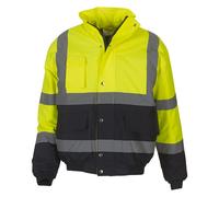 Yoko Chaqueta Bomber Dos Tonos para Adultos Unisex (PC7361) UTPC7361_8
