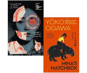 Yoko Ogawa Collection 2 Books Set (The Memory Police & Mina's Matchbox)