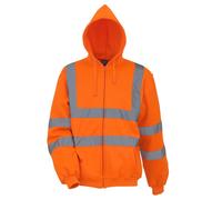Yoko - Sudadera con Cremallera Alta Visibilidad para Hombre