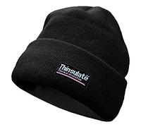 Yoko Unisex - Gorro de invierno térmico fon forro de Thinsulate negro Talla única