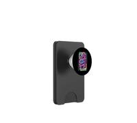 Yokohama City Synthwave 80s Dragón Asiático Vaporwave PopSockets PopWallet para MagSafe
