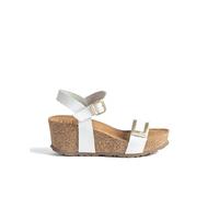 Yokono Sandalia Cuña Bari-262 Color Blanco