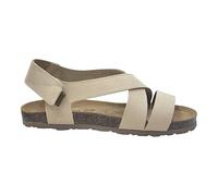 Yokono - Sandalia de pala,de piel,planta de gel,tira en la pala,tiras cruzadas en empeine,tira adhesiva para: Mujer color: SAND talla:36