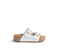 Yokono Sandalia Plataforma WIWI-003 Blanco | Zapatos Mujer Primavera-Verano | Piel Vacuna Opak | 4 CM