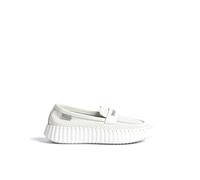 Yokono Zapatillas de Mujer de Piel VANNA-101 Plateado | Zapatos Mujer Primavera-Verano | Piel Vacuna Napa | 2 CM