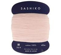 Yokota - Sashiko Hilo de Punto Fino (40 m), Color 209 Rosa
