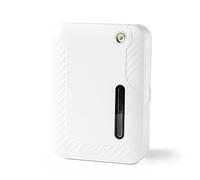 Yokqexz Difusor Inteligente Inalámbrico con Bluetooth Y WiFi, con Tecnología De Ventilador Turbo Y Temporizador Automático For Restaurante Y Bar, Cobertura De 200m²(White)