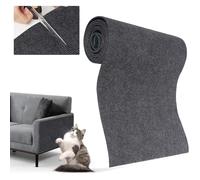 Yokuni Rascador para Gatos Sofa, 200 x 40 cm Rascador Sofa Gatos, Se Puede Recortar La Alfombra para Gatos, Protector Gatos Arañazo Puerta Protectora (Gris-1 Pieza)