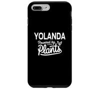 Yolanda Powered by Plants Personalized Gift For Plant Moms Carcasa para iPhone 7 Plus/8 Plus
