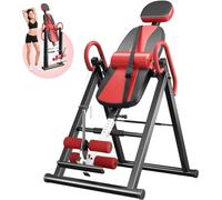 Yoleo Gravity Tabla de inversión Plegable con Triple Bloqueo de Seguridad, Entrenador de Gravedad con cinturón de Seguridad para Terapia para aliviar el Dolor