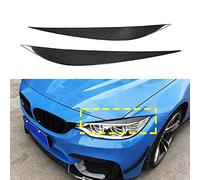 YOLIAN Ceja de Faro de Coche para BMW F32 F33 F36 F82 F83 M4 F80 M3 2014-2019, Pegatinas de Ajuste de Cubierta de Cejas, Párpado Adhesivo, Remodelación de Vehículos Automáticos