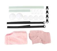 YolieraArt Cama con ventosa para gatos, doble capa, capacidad de carga de 33 libras, 19.2 x 12 pulgadas, malla resistente y varillas de fibra de vidrio, para gatos de interior, vista panorámica (doble