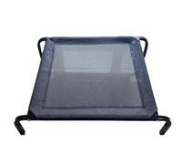 YolieraArt Cama elevada para perros grandes, cama elevada para perros al aire libre, fácil de montar, cama elevada para mascotas con malla de Teslin transpirable duradera, cama hamaca para perros