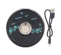 YolieraArt Controlador de pie MIDI BT 5.1, controlador MIDI USB inalámbrico para efector de software, compatible con BT 5.1 y conexión directa USB