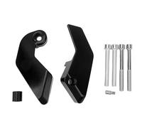 YolieraArt Motorcycle Frame Slider, 1 Pair Aluminum Alloy Engine Protection Crash Protector for S1000RR 2019 to 2022, Anti Fall Impact Pad (Black)