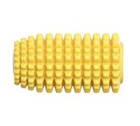 YolieraArt Palito de dentición para perros, material de elastómero termoplástico, juguete masticable con cuerda, juguete multifuncional de limpieza de dientes para perros, diseño de cabeza de cepillo