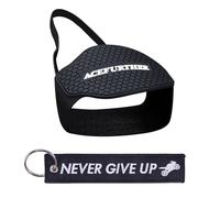 Yolistar Cubrezapatos para Palanca de Cambios de Moto para Proteger los Zapatos, Protector de Calzado para Motocicleta(Negro-2pcs)