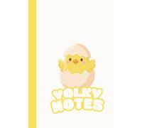 Yolky Notes - Cute Chick in Egg Notebook: Adorable Easter Chick Lined Journal in Egg Shell for Writing, Doodling, and Daily Notes - 100-Page 6x9 Inch ... Gift for Kids, Teens, and Animal Lovers