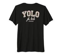 Yolo JK BRB Jesus Christ Funny Christian Easter Sunday Joke Camiseta Premium