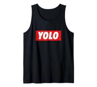Yolo. Solo se Vive una Vez Diseño Meme Camiseta sin Mangas