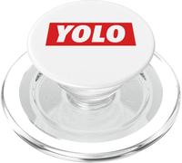 Yolo. Solo se Vive una Vez Diseño Meme PopSockets PopGrip para MagSafe