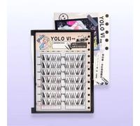 YOLO YYX - Heroine Camellia Series Individual Bushy False Eyelashes - 2 Types Bushy - Barbie (7 pairs/56 clusters)