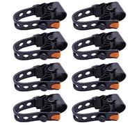 YOLOCKEY 8 Correas de Repuesto para portabicicletas, Correa de Enganche para Bicicleta, Soporte de Bicicleta, Correas de Goma de Repuesto, Gancho de Repuesto para Tubo de 1 Pulgada