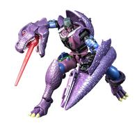 YOLOPARK Transformers - Figura de acción de gran movimiento | Figura líder Predacon de 8,66 pulgadas con pieza de efecto explosión y cepillo de dientes, gran regalo para coleccionistas de